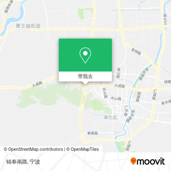 锦奉南路地图