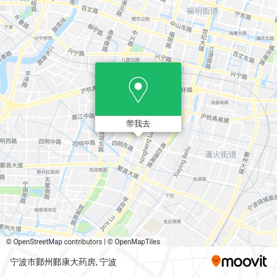 宁波市鄞州鄞康大药房地图