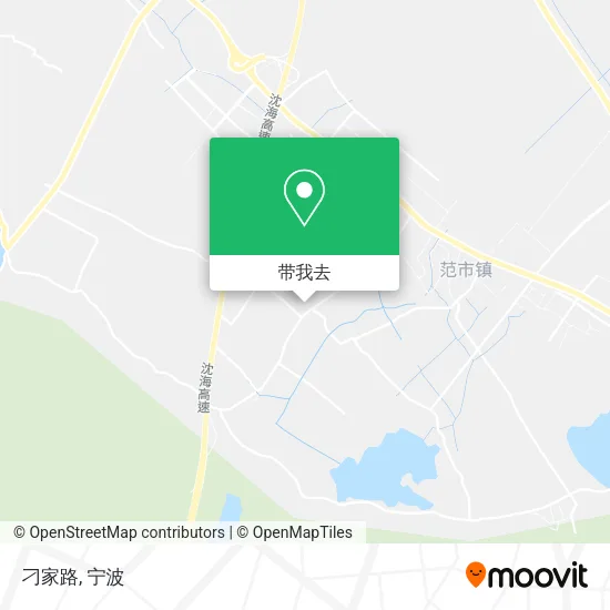刁家路地图