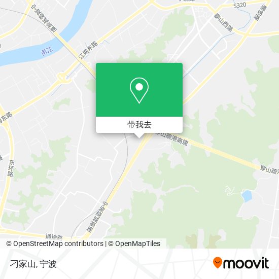 刁家山地图