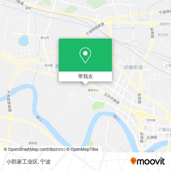 小郎家工业区地图