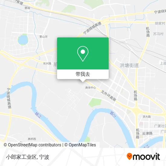 小郎家工业区地图