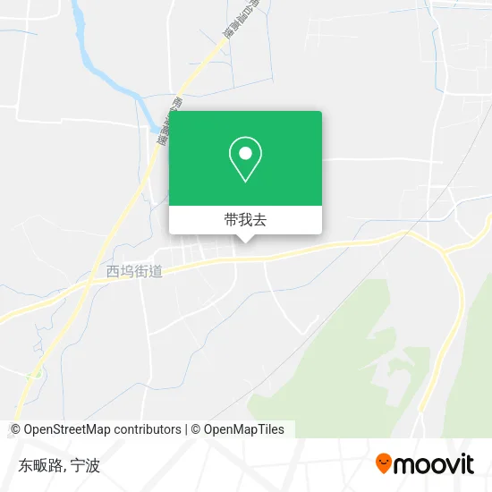 东畈路地图