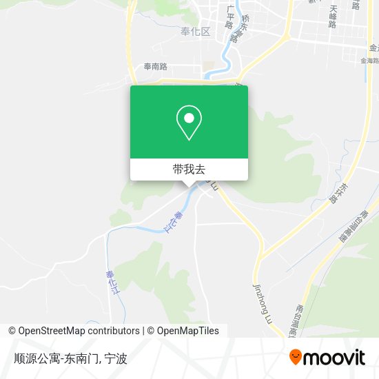 顺源公寓-东南门地图