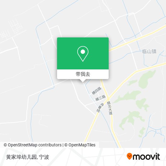 黄家埠幼儿园地图