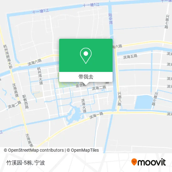 竹溪园-5栋地图