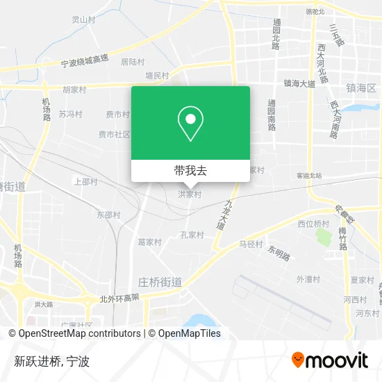 新跃进桥地图