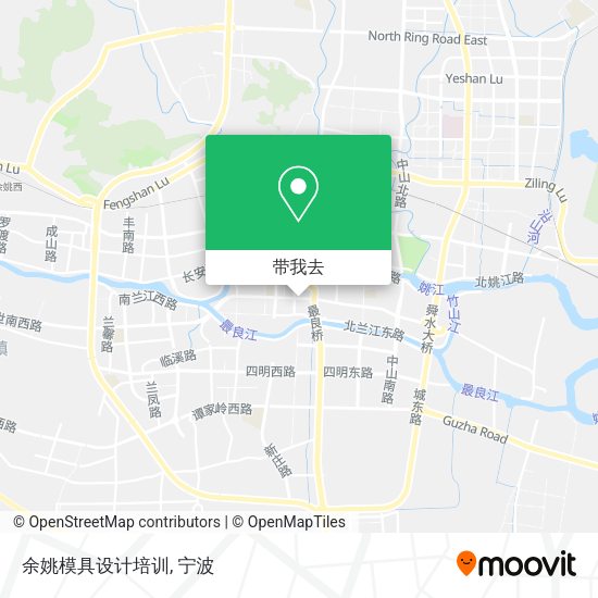 余姚模具设计培训地图