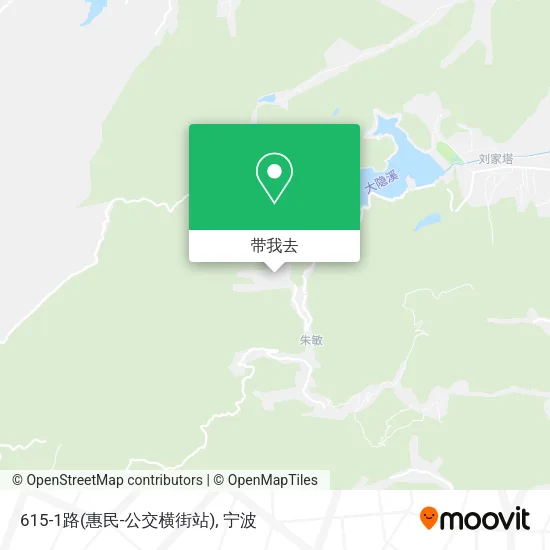 615-1路(惠民-公交横街站)地图