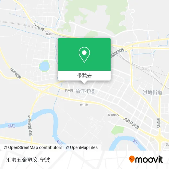 汇港五金塑胶地图