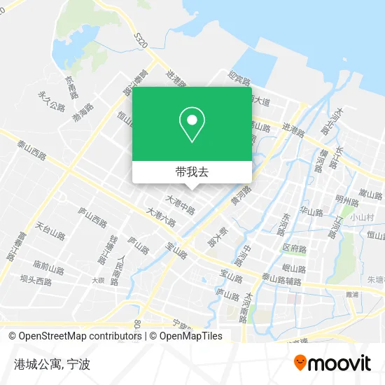 港城公寓地图