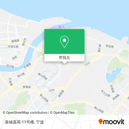 港城嘉苑-11号楼地图
