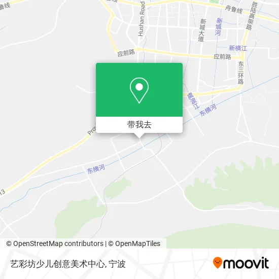 艺彩坊少儿创意美术中心地图