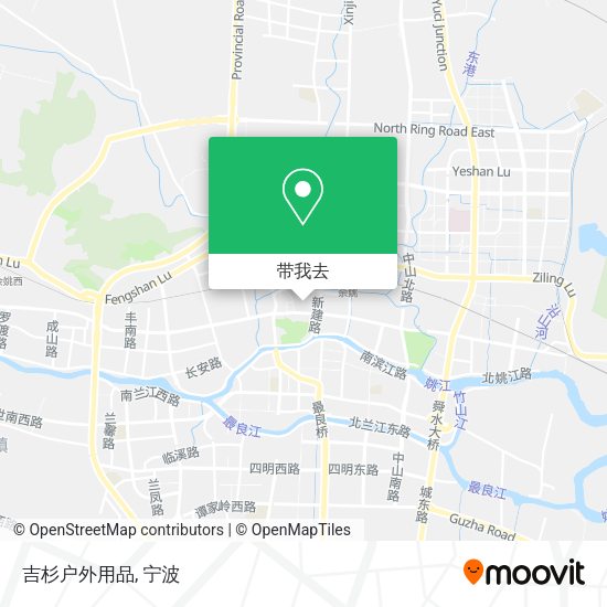 吉杉户外用品地图