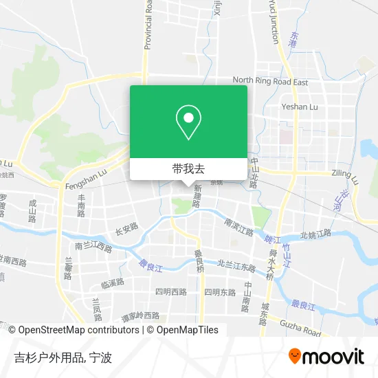 吉杉户外用品地图
