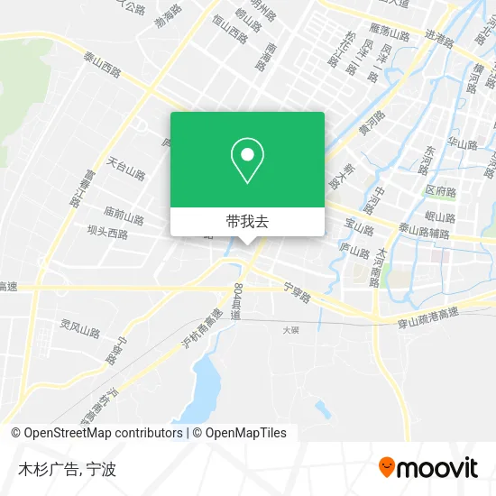 木杉广告地图