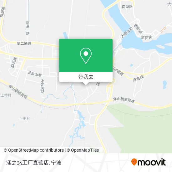 涵之惑工厂直营店地图