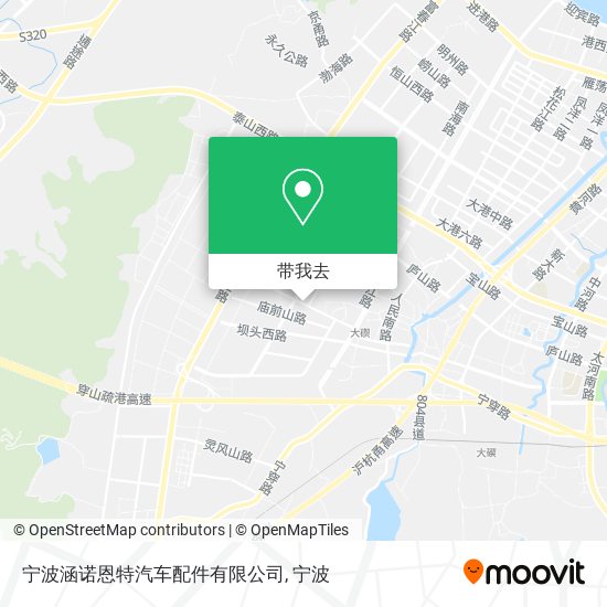 宁波涵诺恩特汽车配件有限公司地图