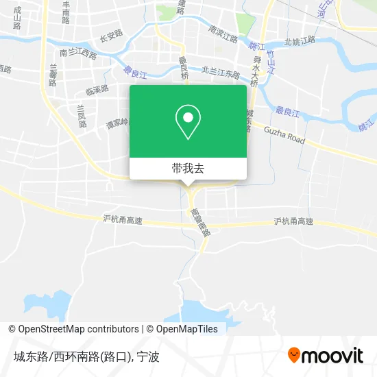 城东路/西环南路(路口)地图