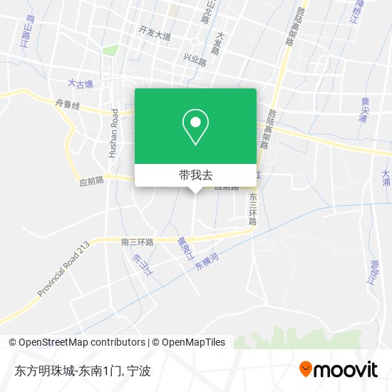 东方明珠城-东南1门地图