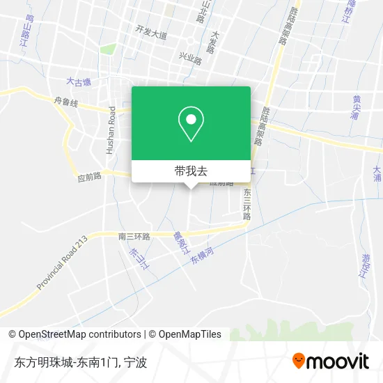 东方明珠城-东南1门地图