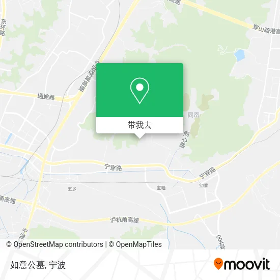 如意公墓地图