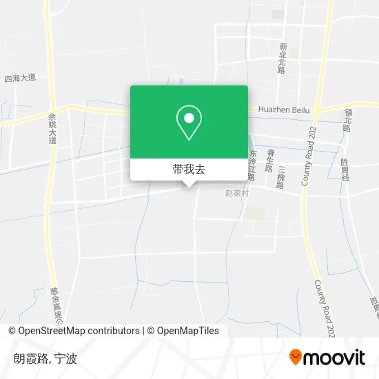 朗霞路地图