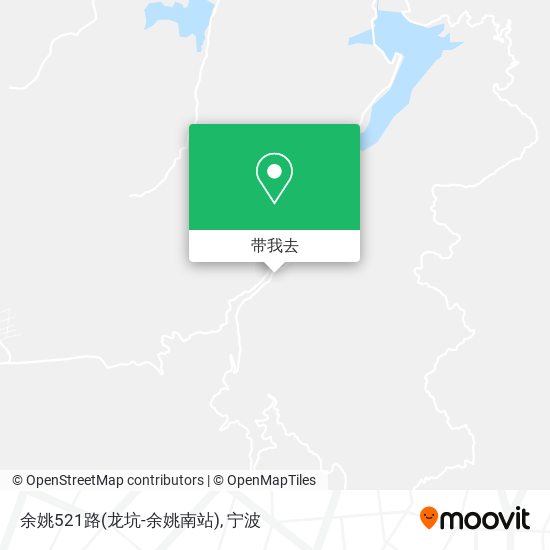 余姚521路(龙坑-余姚南站)地图
