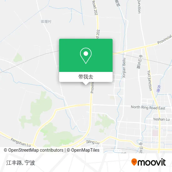 江丰路地图