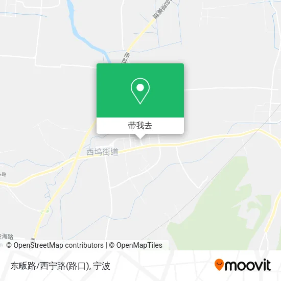 东畈路/西宁路(路口)地图