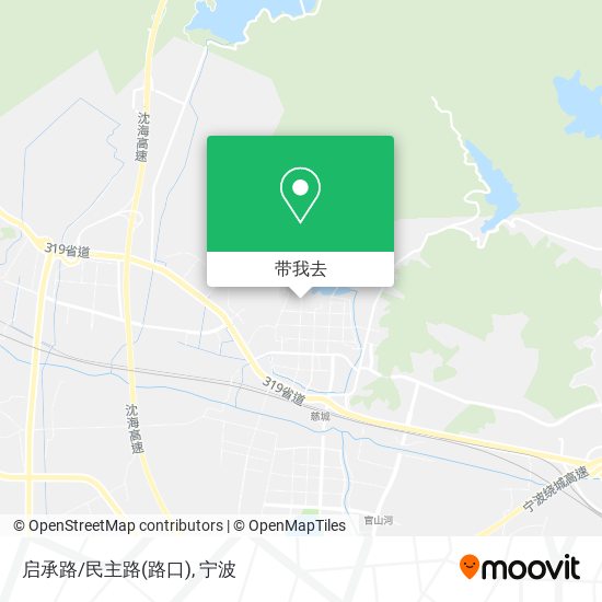 启承路/民主路(路口)地图