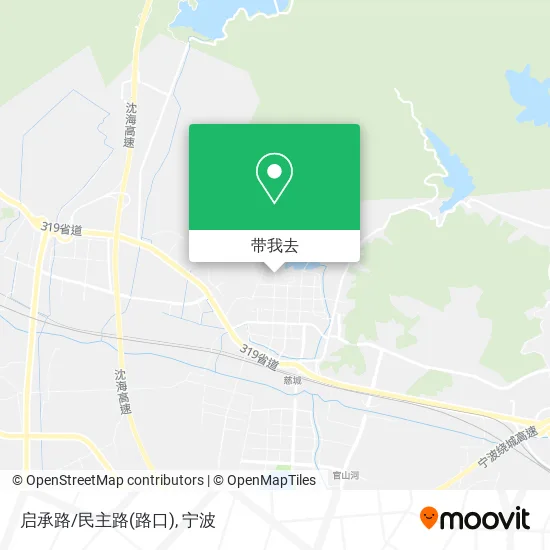 启承路/民主路(路口)地图