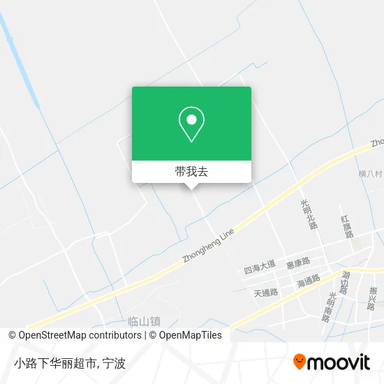 小路下华丽超市地图