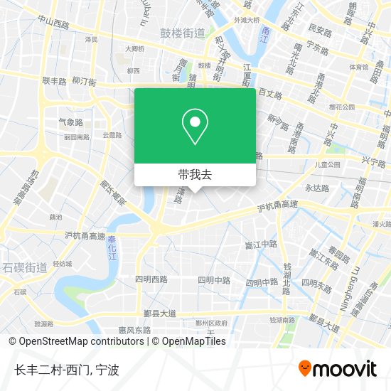 长丰二村-西门地图