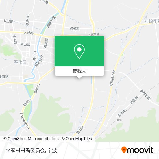 李家村村民委员会地图