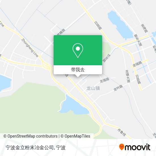 宁波金立粉末冶金公司地图
