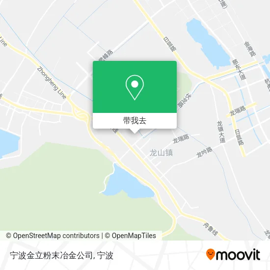 宁波金立粉末冶金公司地图