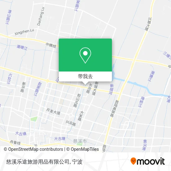 慈溪乐途旅游用品有限公司地图
