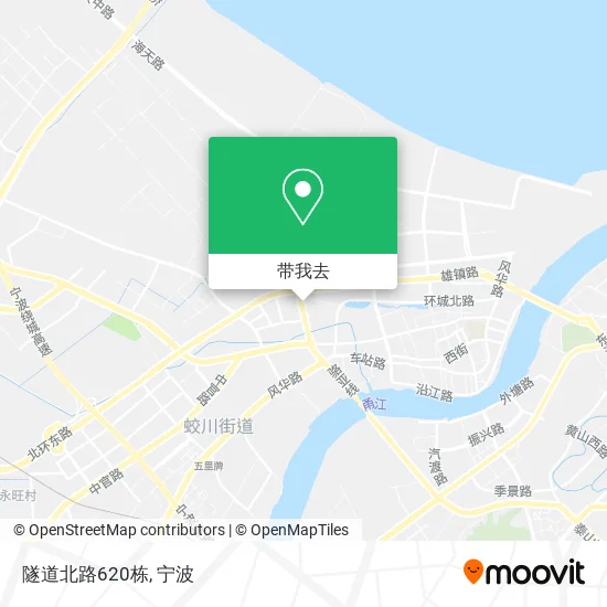隧道北路620栋地图