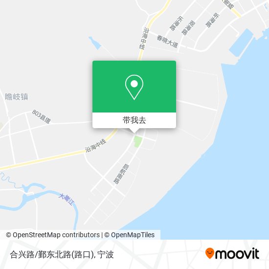 合兴路/鄞东北路(路口)地图