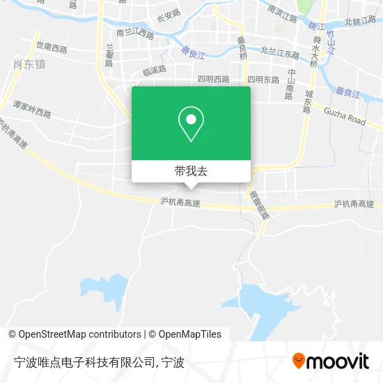 宁波唯点电子科技有限公司地图