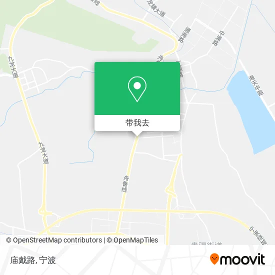 庙戴路地图