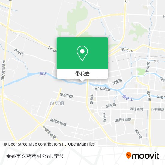 余姚市医药药材公司地图