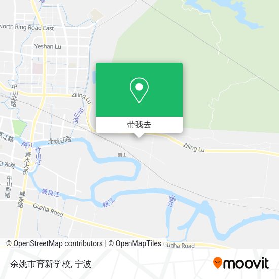 余姚市育新学校地图
