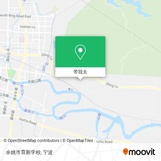 余姚市育新学校地图