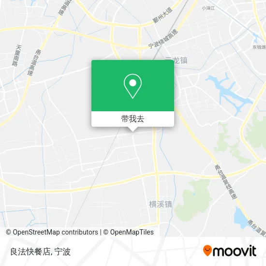 良法快餐店地图