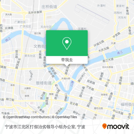 宁波市江北区打假治劣领导小组办公室地图