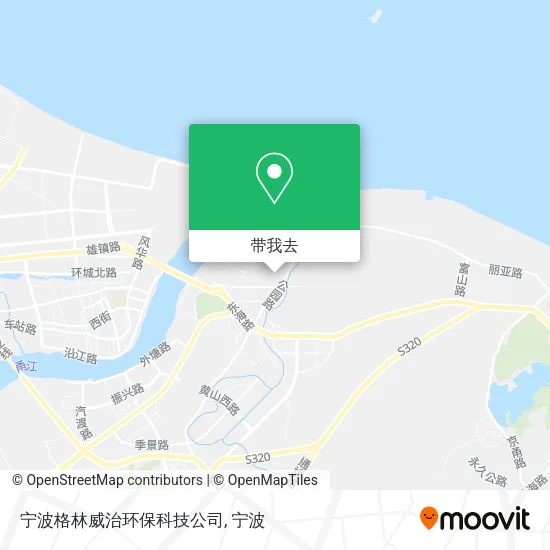 宁波格林威治环保科技公司地图
