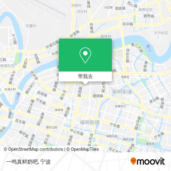 一鸣真鲜奶吧地图