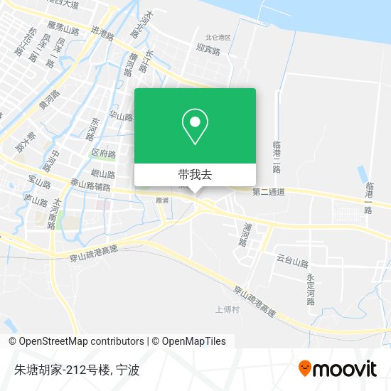 朱塘胡家-212号楼地图